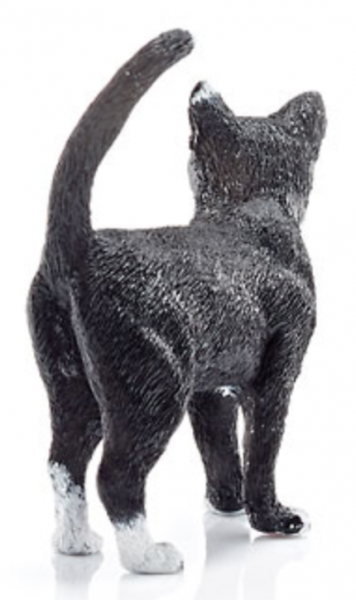 KATZE SCHWARZ - STEHEND